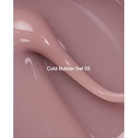 NOTD Cold Builder gel #05, 15 ml, холодний нюдовий гель для нарощування нігтів #2