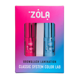 ZOLA. Lamination Set, Classic System Color Lab. Набір для ламінування брів та вій #1
