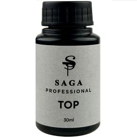SAGA. No Wipe Top "EXPERT", with UV-filters, 30 ml. Топ без липкого шару з УФ-фільтрами #1