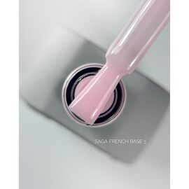 SAGA. French base, #03, 10 ml. Камуфлююча база #1