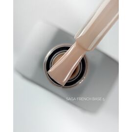 SAGA. French base, #05, 10 ml. Камуфлююча база #1