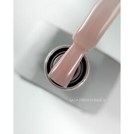 SAGA. French base, #06, 10 ml. Камуфлююча база #1