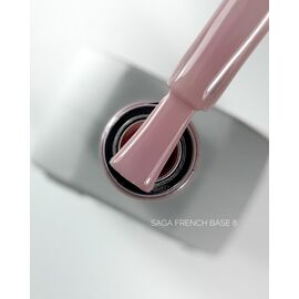 SAGA. French base, #08, 10 ml. Камуфлююча база #1