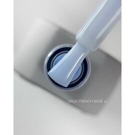 SAGA. French base, #12, 10 ml. Камуфлююча база #1