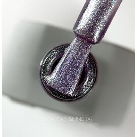 SAGA. Cat's Eye Gel Polish "Cat Shine", #05, 10 ml. Гель-лак "Котяче око" #1