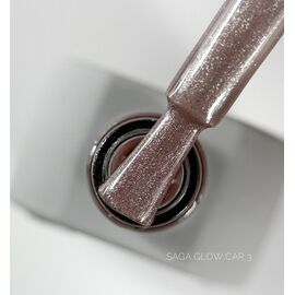 SAGA. Cat's Eye Gel Polish "Glow Cat", #03, 10 ml. Гель-лак "Котяче око" #1