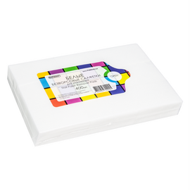 Набір 400 шт, Nail Polish Remover Pads, Серветки безворсові 4х6 см, білі #1