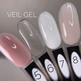 SAGA. Builder gel "Veil", 30 ml, #08. Гель для укріплення та нарощування #2