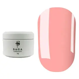 SAGA. Builder gel "Veil", 15 ml, #01. Гель для укріплення та нарощування #1