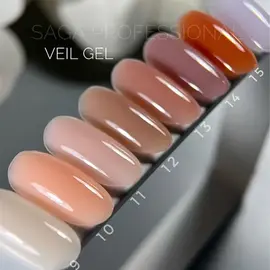 SAGA. Builder gel "Veil", 30 ml, #10. Гель для укріплення та нарощування #2