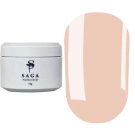 SAGA. Builder gel "Pastel Color", 15 ml, #02. Гель для укріплення та нарощування #1
