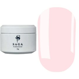 SAGA. Builder gel "Pastel Color", 15 ml, #10. Гель для укріплення та нарощування #1