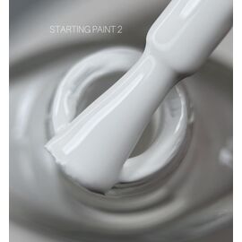 SAGA. Stamping nail polish, #02, White, 8 ml. Лак-фарба для стемпінгу, білий #1