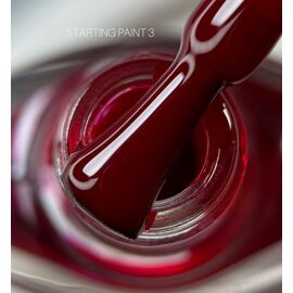 SAGA. Stamping nail polish, #03, Red, 8 ml. Лак-фарба для стемпінгу, червоний #1