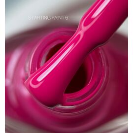 SAGA. Stamping nail polish, #06, Crimson, 8 ml. Лак-фарба для стемпінгу, малиновий #1