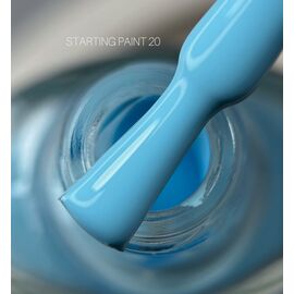 SAGA. Stamping nail polish, #20, Light Blue, 8 ml. Лак-фарба для стемпінгу, небесно блакитний #1