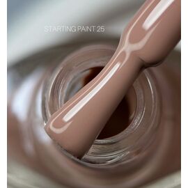 SAGA. Stamping nail polish, #25, Nude, 8 ml. Лак-фарба для стемпінгу, нюд #1