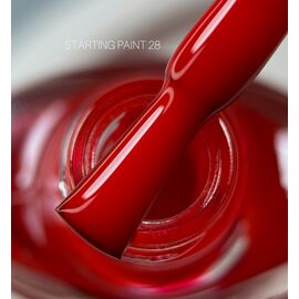 SAGA. Stamping nail polish, #28, Poppy, 8 ml. Лак-фарба для стемпінгу, маковий #1