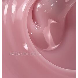 SAGA. Builder gel "Veil", 15 ml, #04. Гель для укріплення та нарощування #2