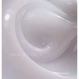 SAGA. Builder gel "Veil", 15 ml, #07. Гель для укріплення та нарощування #2