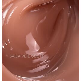 SAGA. Builder gel "Veil", 15 ml, #13. Гель для укріплення та нарощування #2