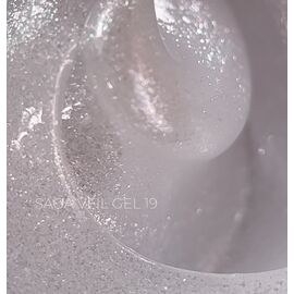 SAGA. Builder gel "Veil", 15 ml, #19. Гель для укріплення та нарощування #2