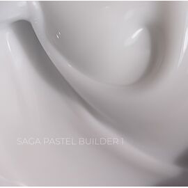 SAGA. Builder gel "Pastel Color", 15 ml, #01. Гель для укріплення та нарощування #2