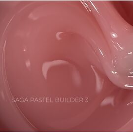 SAGA. Builder gel "Pastel Color", 15 ml, #03. Гель для укріплення та нарощування #2