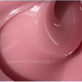 SAGA. Builder gel "Pastel Color", 15 ml, #04. Гель для укріплення та нарощування #2