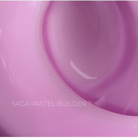 SAGA. Builder gel "Pastel Color", 15 ml, #07. Гель для укріплення та нарощування #2