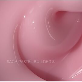 SAGA. Builder gel "Pastel Color", 15 ml, #08. Гель для укріплення та нарощування #2