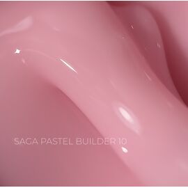 SAGA. Builder gel "Pastel Color", 15 ml, #10. Гель для укріплення та нарощування #2