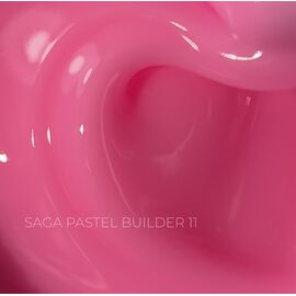SAGA. Builder gel "Pastel Color", 15 ml, #11. Гель для укріплення та нарощування #2