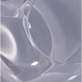 SAGA. Liquid Gel, 15 ml, #01. Рідкий гель для укріплення та нарощування #1