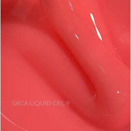 SAGA. Liquid Gel, 30 ml, #09. Рідкий гель для укріплення та нарощування #1