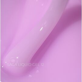 SAGA. Liquid Gel, 15 ml, #12. Рідкий гель для укріплення та нарощування #1