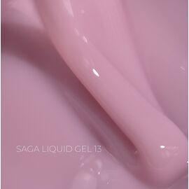 SAGA. Liquid Gel, 15 ml, #13. Рідкий гель для укріплення та нарощування #1