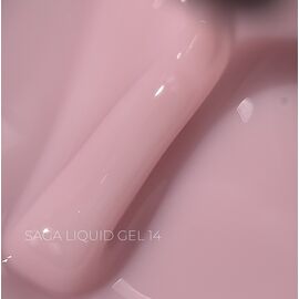 SAGA. Liquid Gel, 15 ml, #14. Рідкий гель для укріплення та нарощування #1