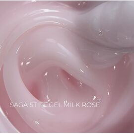 SAGA. Stiff Gel, 15 ml, #03, Milk Rose. Густий гель для укріплення та нарощування #1