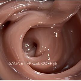 SAGA. Stiff Gel, 15 ml, #05, Coffee. Густий гель для укріплення та нарощування #1