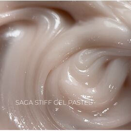 SAGA. Stiff Gel, 15 ml, #02, Pastel. Густий гель для укріплення та нарощування #1