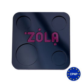 ZOLA. Mixing Palette, 4 compartments. Палітра для змішування з 4-ма відсіками #1