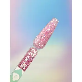 You Are Cute. Builder Gel #32, 15 ml, гель для нарощування з блискучими частинками #2