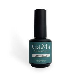 УЦІНКА / GA&MA. Soft Clear base, 15 ml, Некислотна холодна база для безпечного вирівнювання #1