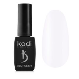 УЦІНКА / KODI Gel polish #01BW, яскраво-білий, 12 ml, гель-лак #1