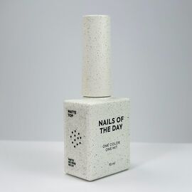 NOTD. Matte Top, No Wipe, 10 ml, матовий топ без липкого шару #2