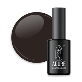 ADORE. Marble Glass Gel Polish, #MG-01, Onyx, 8 ml. Вітражний гель-лак, чорна глазур #1