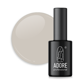 ADORE. Marble Glass Gel Polish, #MG-06, Calcite, 8 ml. Вітражний гель-лак, молочно-сіра глазур #1