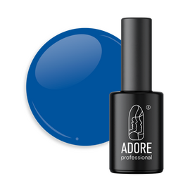 ADORE. Marble Glass Gel Polish, #MG-30, Azurine, 8 ml. Вітражний гель-лак, насичено-синій #1