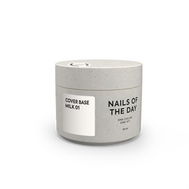 NOTD. Cover Base Milk #01, NEW Formula, 30 ml, напівпрозора холодно–молочна база #2